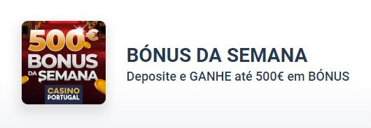 Casino Portugal Bónus da Semana